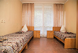 Комната в номере «Эконом», Детский лагерь имени Ю. А. Гагарина, Евпатория, фото 1
