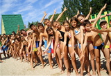 Пляж детского лагеря «Россия», Евпатория
